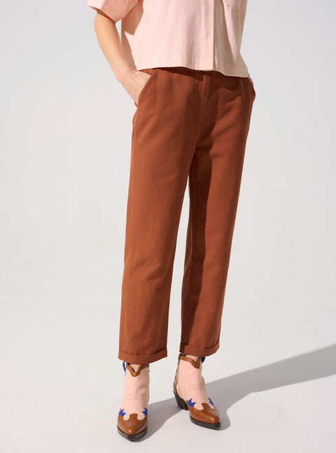 Pantalon carotte