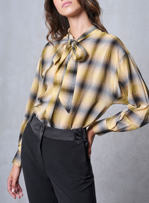 Checked Blouse