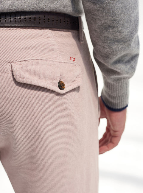 Pantalon Chino En Velours